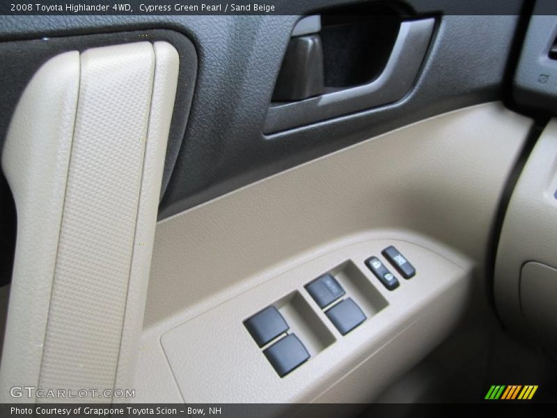 Cypress Green Pearl / Sand Beige 2008 Toyota Highlander 4WD