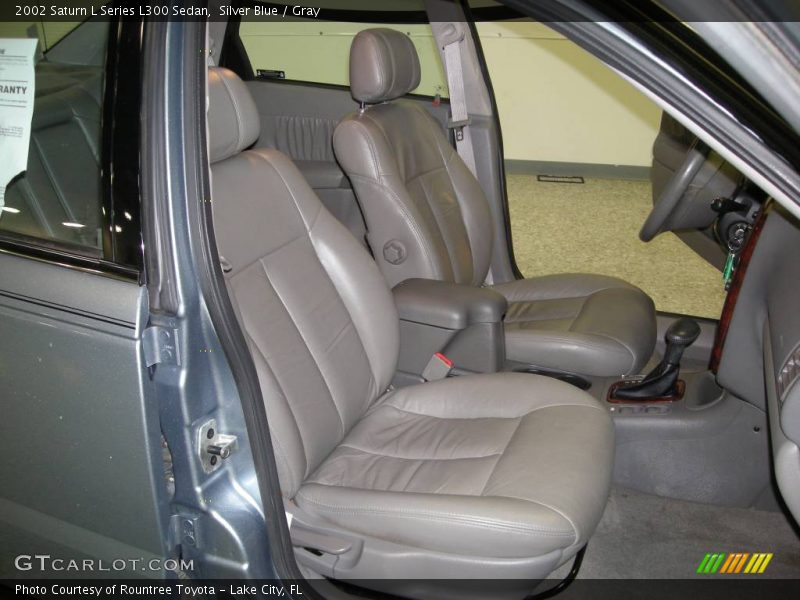 Silver Blue / Gray 2002 Saturn L Series L300 Sedan