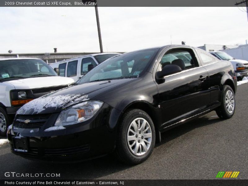 Black / Gray 2009 Chevrolet Cobalt LS XFE Coupe