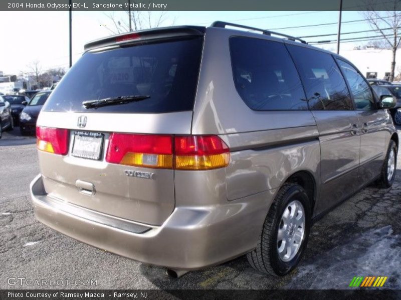 Sandstone Metallic / Ivory 2004 Honda Odyssey EX-L