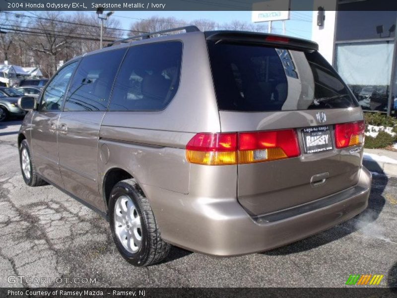 Sandstone Metallic / Ivory 2004 Honda Odyssey EX-L