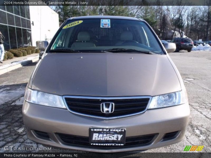 Sandstone Metallic / Ivory 2004 Honda Odyssey EX-L