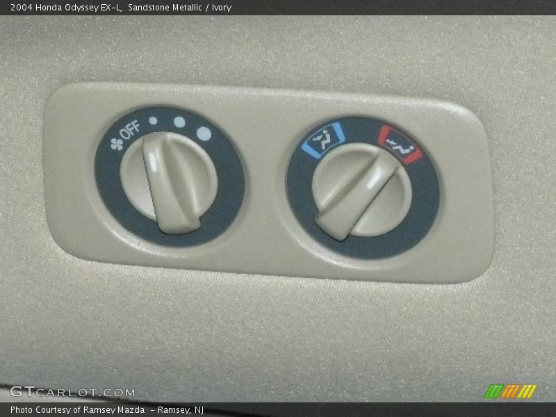 Sandstone Metallic / Ivory 2004 Honda Odyssey EX-L