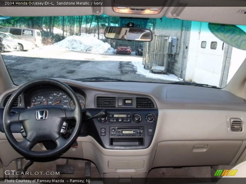 Sandstone Metallic / Ivory 2004 Honda Odyssey EX-L