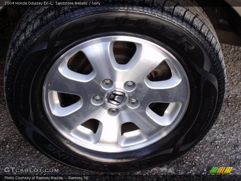 Sandstone Metallic / Ivory 2004 Honda Odyssey EX-L