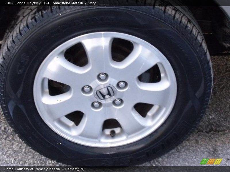 Sandstone Metallic / Ivory 2004 Honda Odyssey EX-L