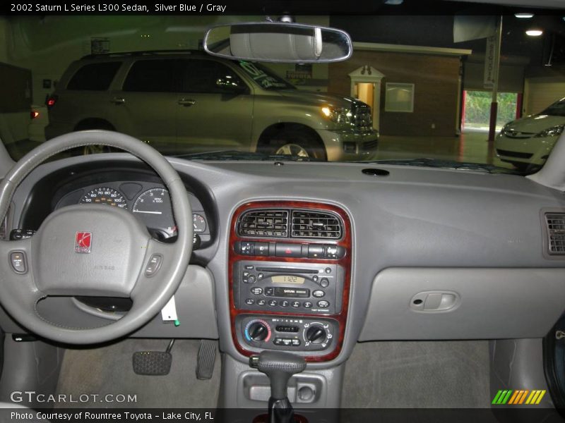 Silver Blue / Gray 2002 Saturn L Series L300 Sedan