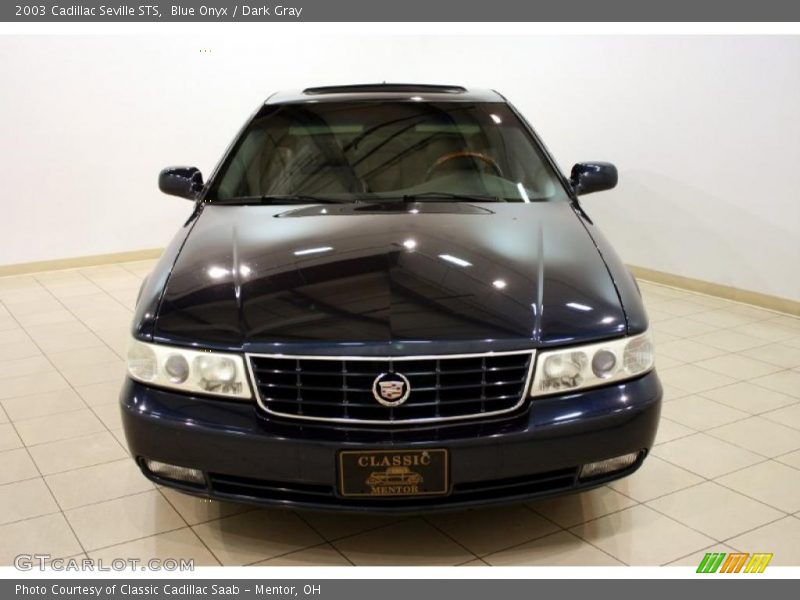 Blue Onyx / Dark Gray 2003 Cadillac Seville STS