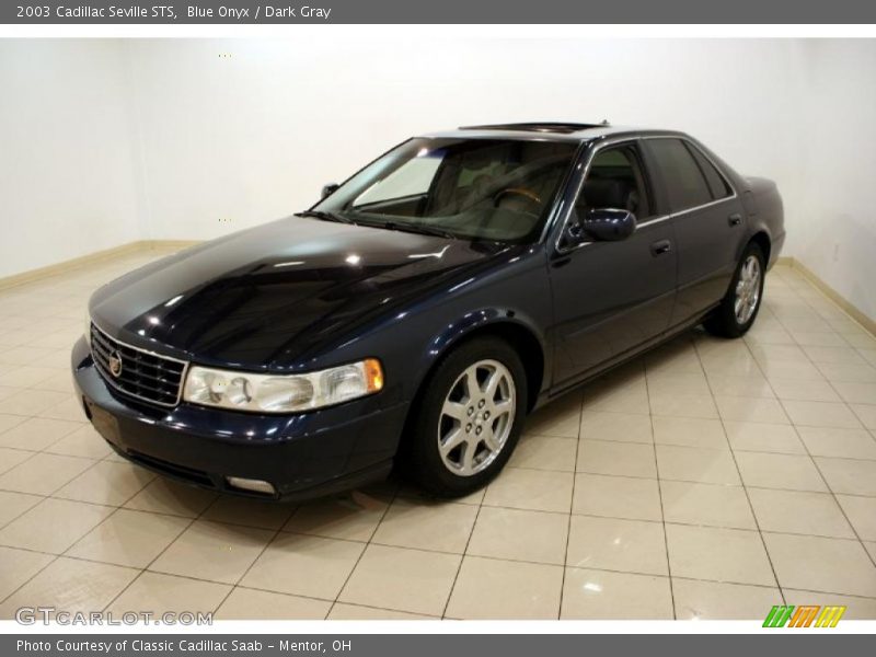 Blue Onyx / Dark Gray 2003 Cadillac Seville STS