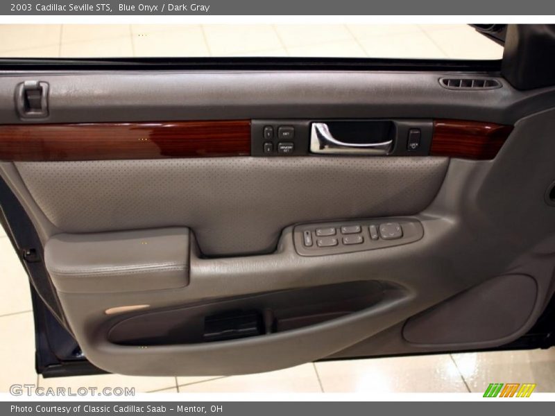 Blue Onyx / Dark Gray 2003 Cadillac Seville STS