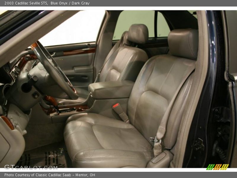 Blue Onyx / Dark Gray 2003 Cadillac Seville STS