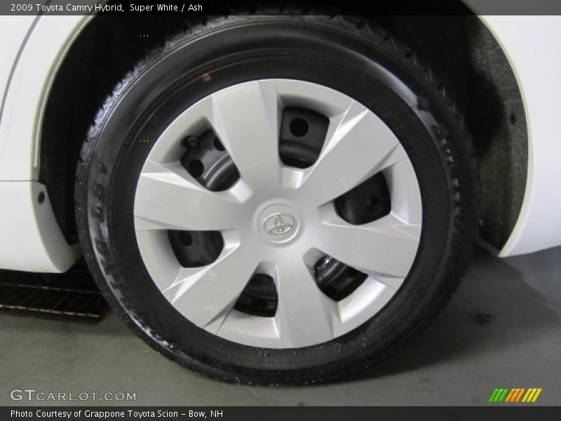 Super White / Ash 2009 Toyota Camry Hybrid