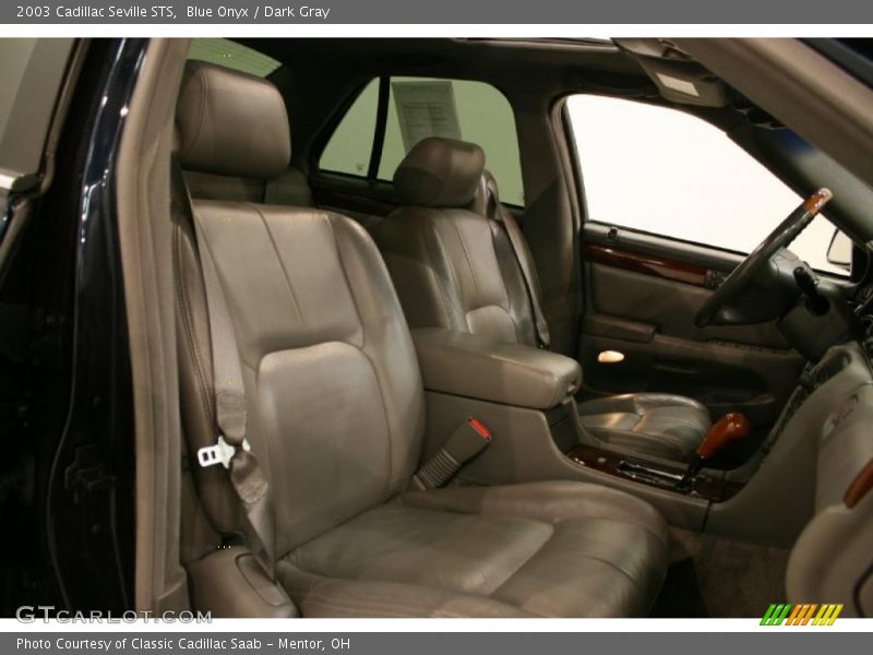 Blue Onyx / Dark Gray 2003 Cadillac Seville STS