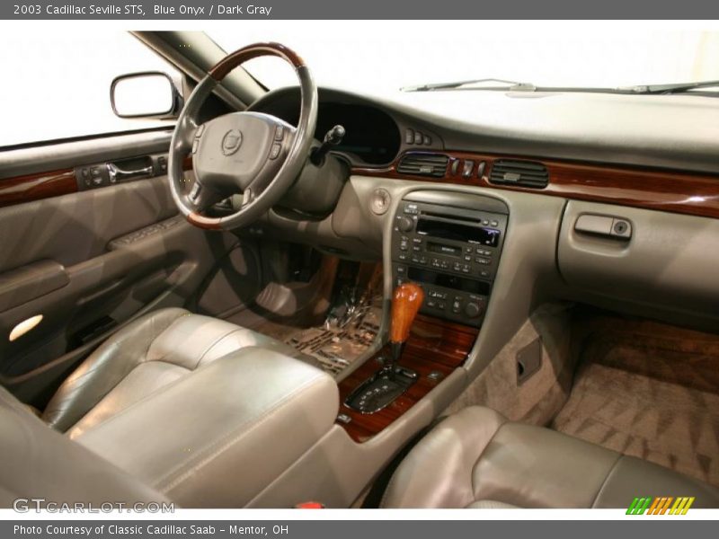 Blue Onyx / Dark Gray 2003 Cadillac Seville STS