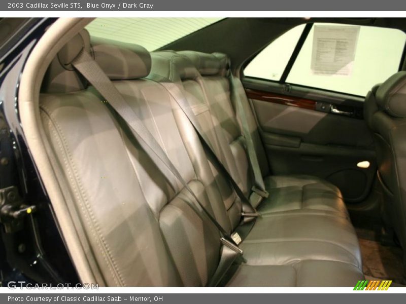 Blue Onyx / Dark Gray 2003 Cadillac Seville STS