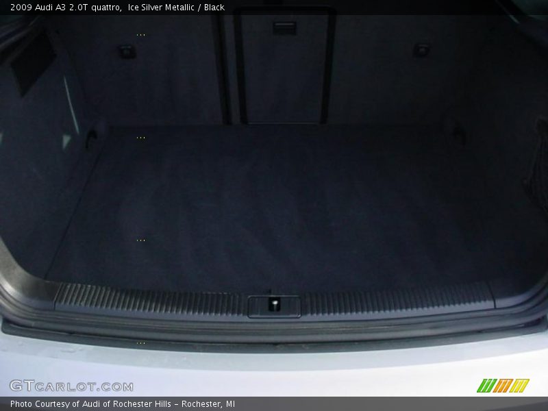 Ice Silver Metallic / Black 2009 Audi A3 2.0T quattro