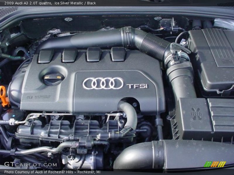  2009 A3 2.0T quattro Engine - 2.0 Liter FSI Turbocharged DOHC 16-Valve VVT 4 Cylinder