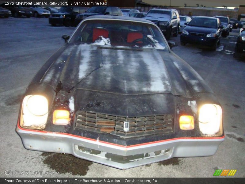 Silver / Carmine Red 1979 Chevrolet Camaro Rally Sport