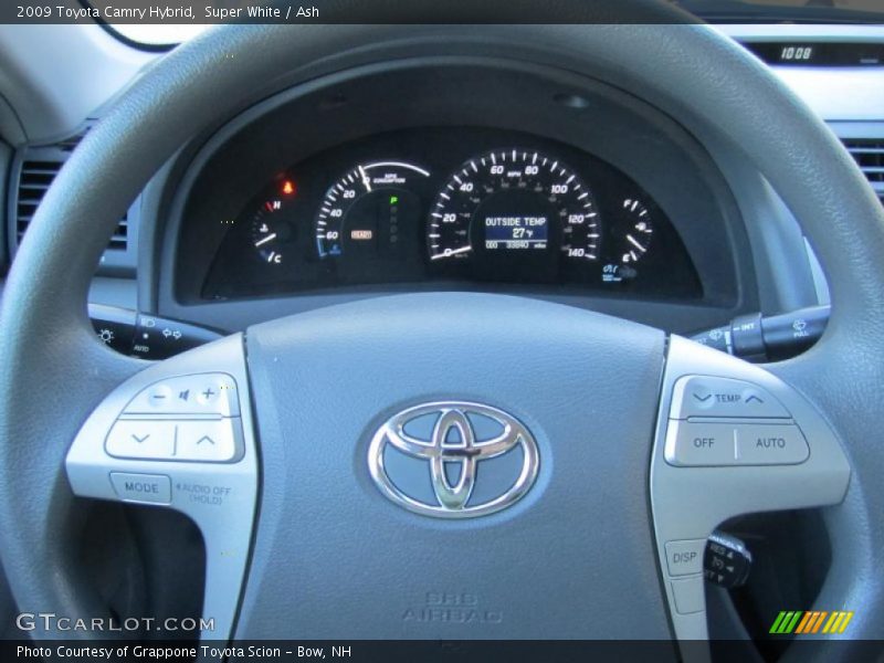 Super White / Ash 2009 Toyota Camry Hybrid