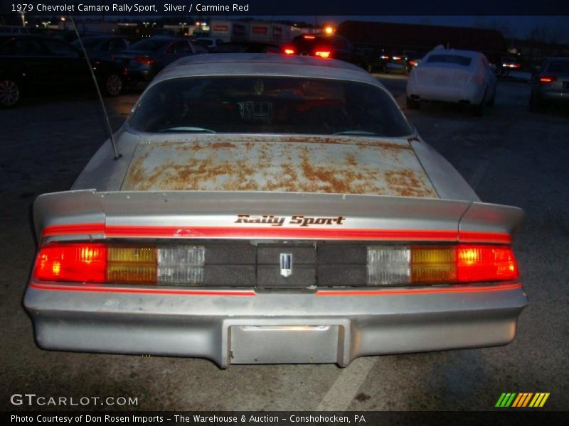  1979 Camaro Rally Sport Silver