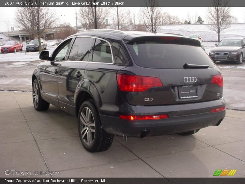 Lava Gray Pearl Effect / Black 2007 Audi Q7 3.6 Premium quattro