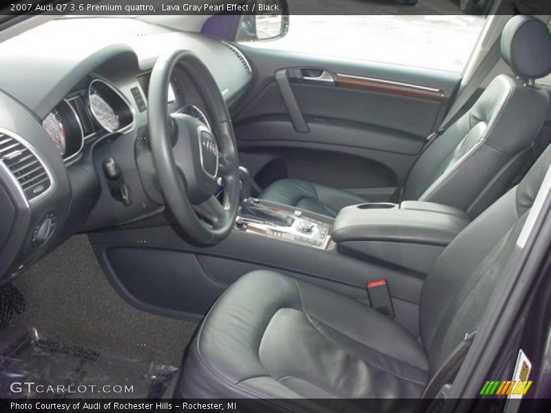 Lava Gray Pearl Effect / Black 2007 Audi Q7 3.6 Premium quattro