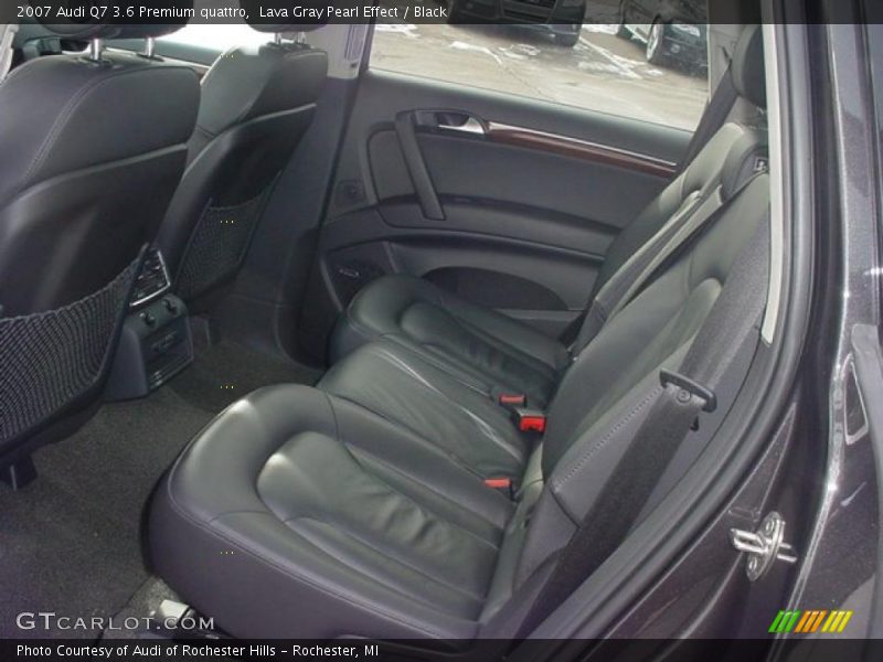 Lava Gray Pearl Effect / Black 2007 Audi Q7 3.6 Premium quattro