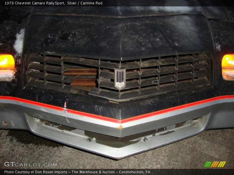 Silver / Carmine Red 1979 Chevrolet Camaro Rally Sport