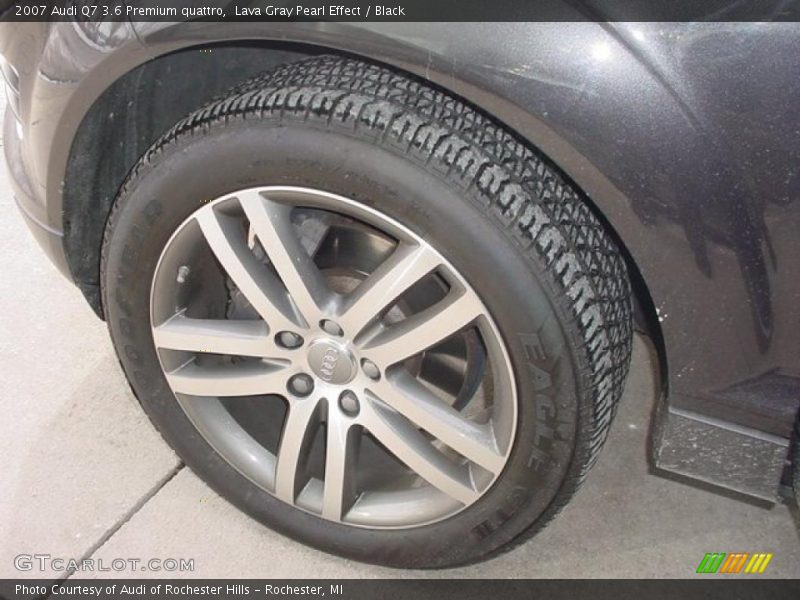 Lava Gray Pearl Effect / Black 2007 Audi Q7 3.6 Premium quattro