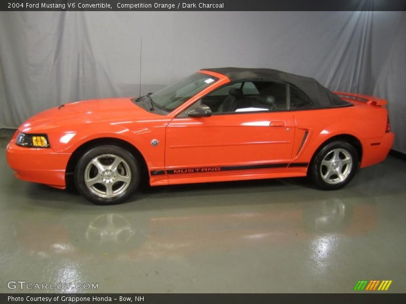  2004 Mustang V6 Convertible Competition Orange