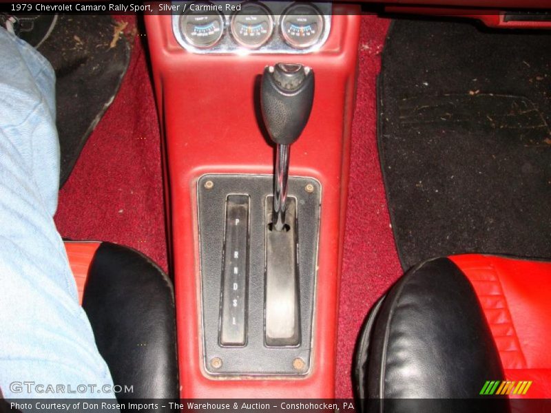  1979 Camaro Rally Sport 3 Speed Automatic Shifter