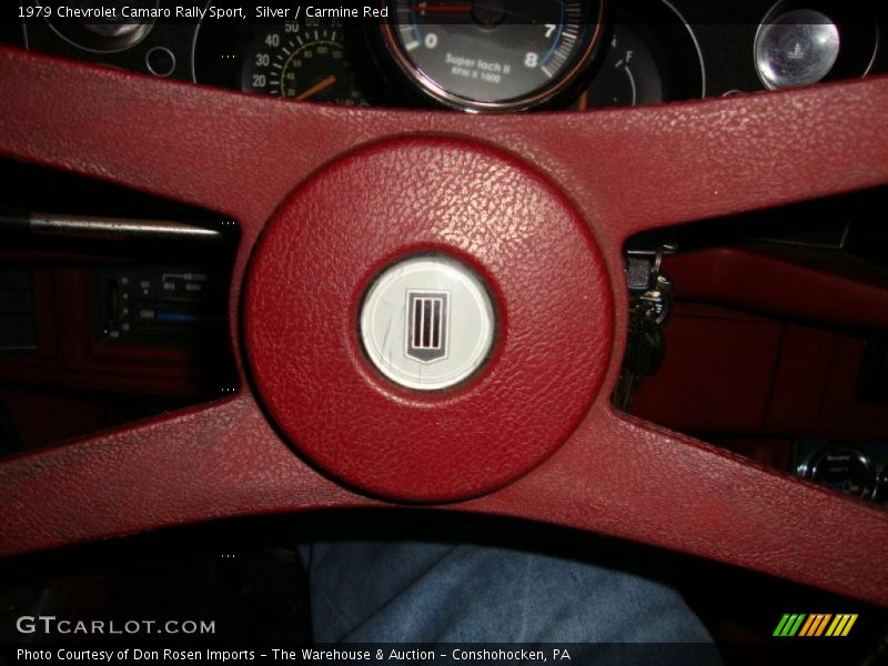 Silver / Carmine Red 1979 Chevrolet Camaro Rally Sport