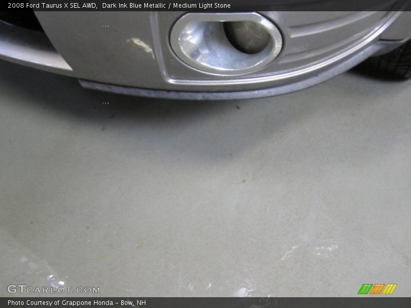 Dark Ink Blue Metallic / Medium Light Stone 2008 Ford Taurus X SEL AWD