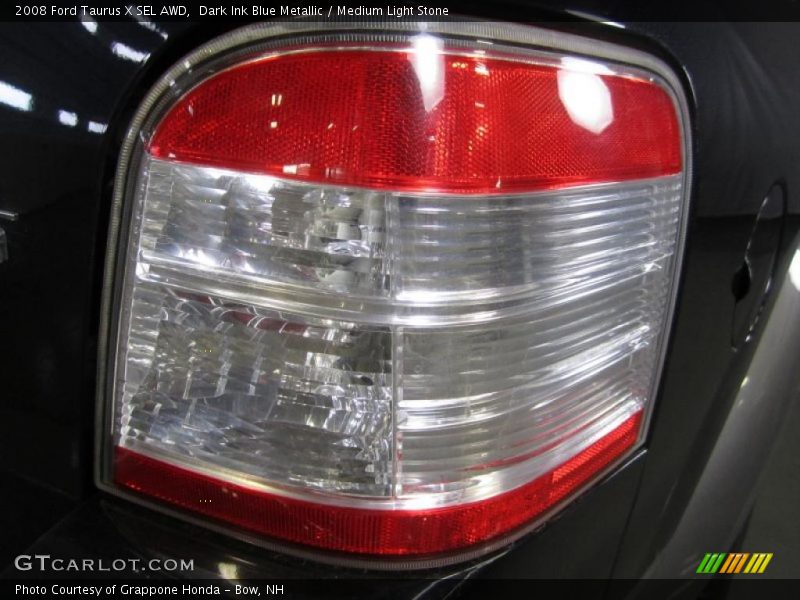 Dark Ink Blue Metallic / Medium Light Stone 2008 Ford Taurus X SEL AWD