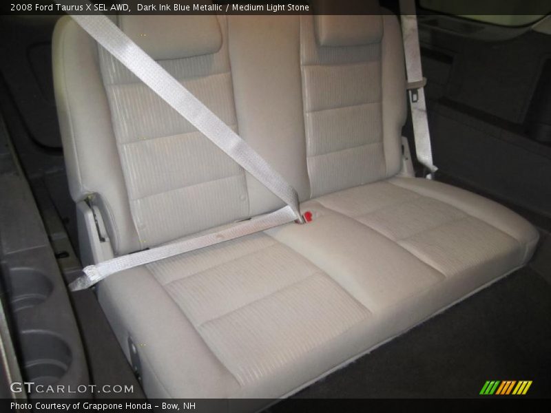 Dark Ink Blue Metallic / Medium Light Stone 2008 Ford Taurus X SEL AWD