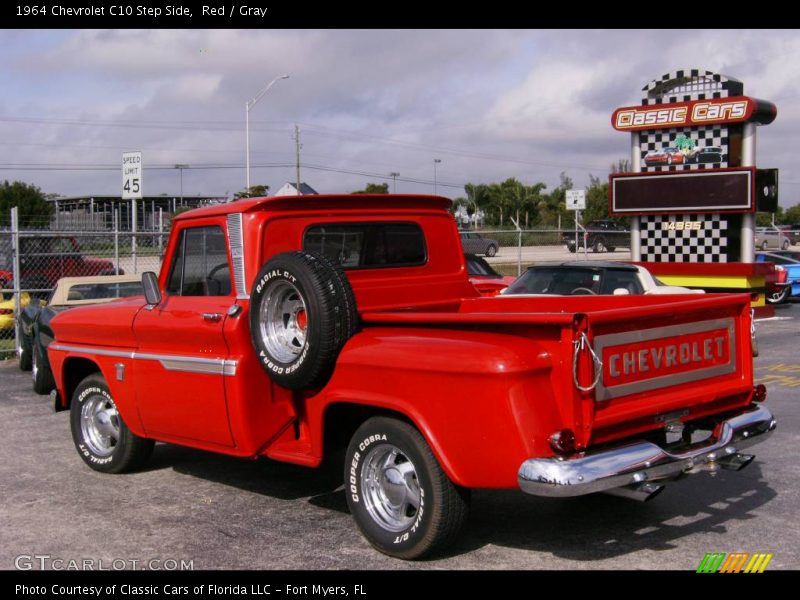 Red / Gray 1964 Chevrolet C10 Step Side