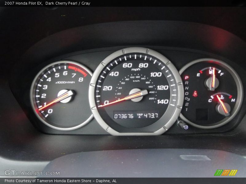  2007 Pilot EX EX Gauges