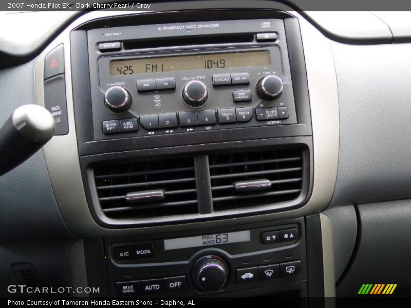 Controls of 2007 Pilot EX