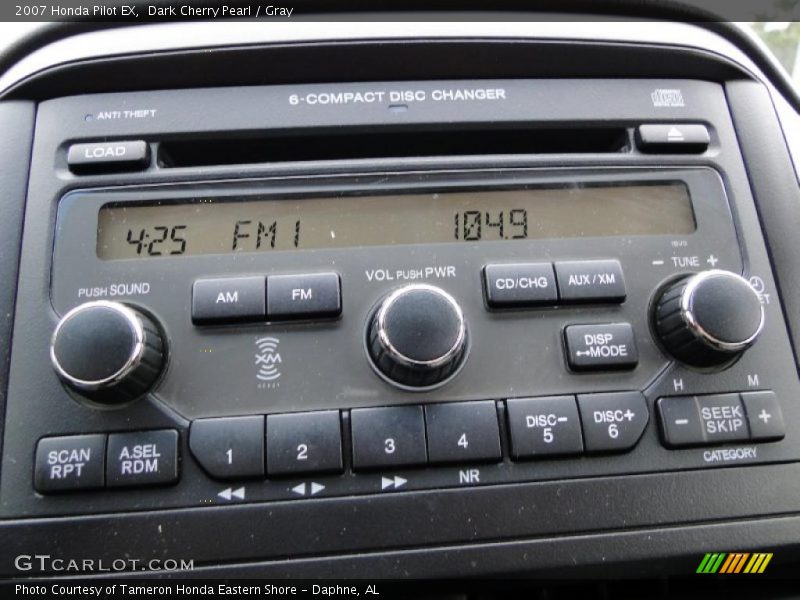 Controls of 2007 Pilot EX