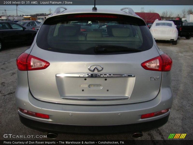 Liquid Platinum / Stone 2008 Infiniti EX 35 AWD