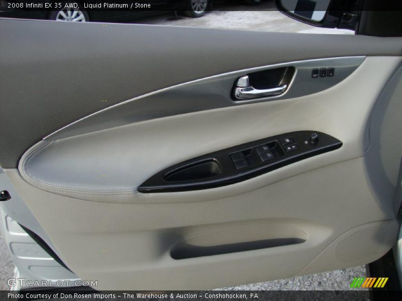 Liquid Platinum / Stone 2008 Infiniti EX 35 AWD