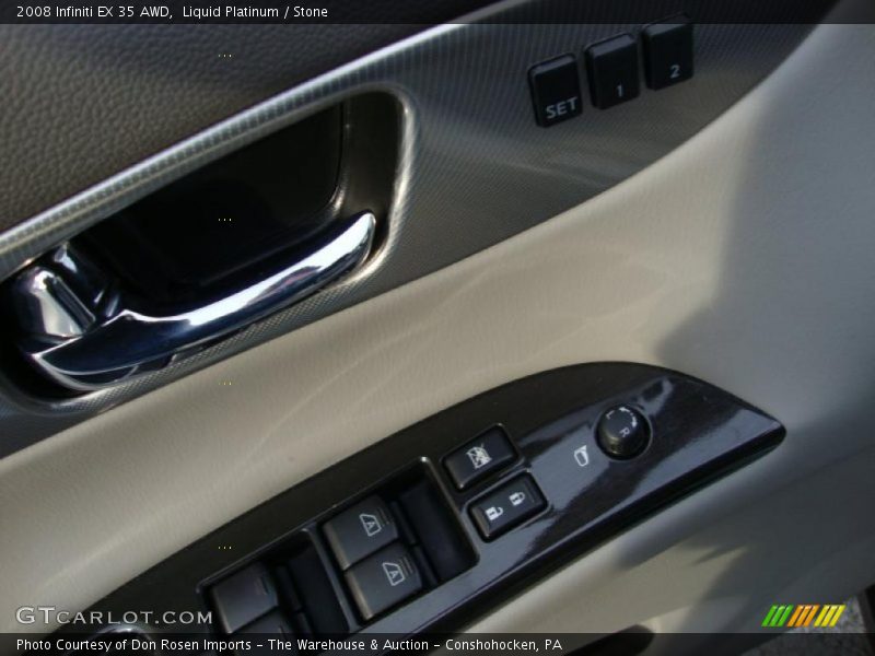 Liquid Platinum / Stone 2008 Infiniti EX 35 AWD