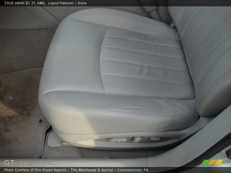 Liquid Platinum / Stone 2008 Infiniti EX 35 AWD