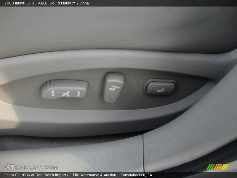 Liquid Platinum / Stone 2008 Infiniti EX 35 AWD