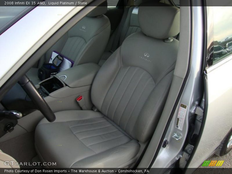 Liquid Platinum / Stone 2008 Infiniti EX 35 AWD