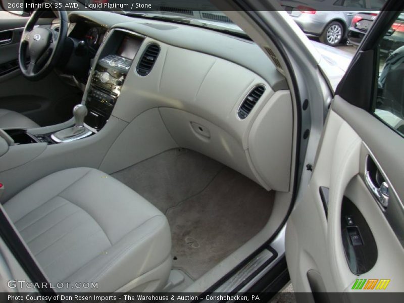 Liquid Platinum / Stone 2008 Infiniti EX 35 AWD