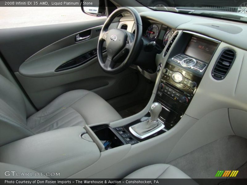 Liquid Platinum / Stone 2008 Infiniti EX 35 AWD