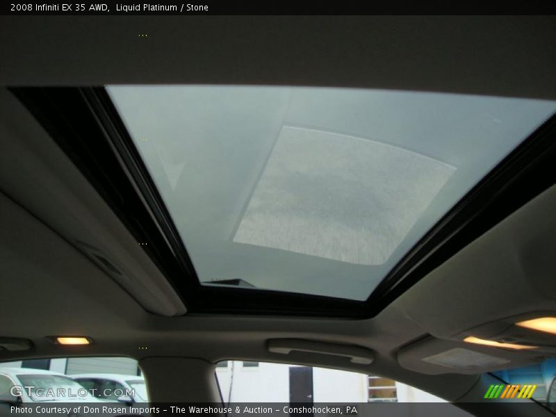 Liquid Platinum / Stone 2008 Infiniti EX 35 AWD
