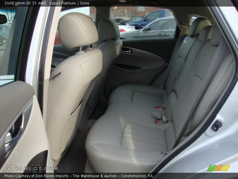 Liquid Platinum / Stone 2008 Infiniti EX 35 AWD