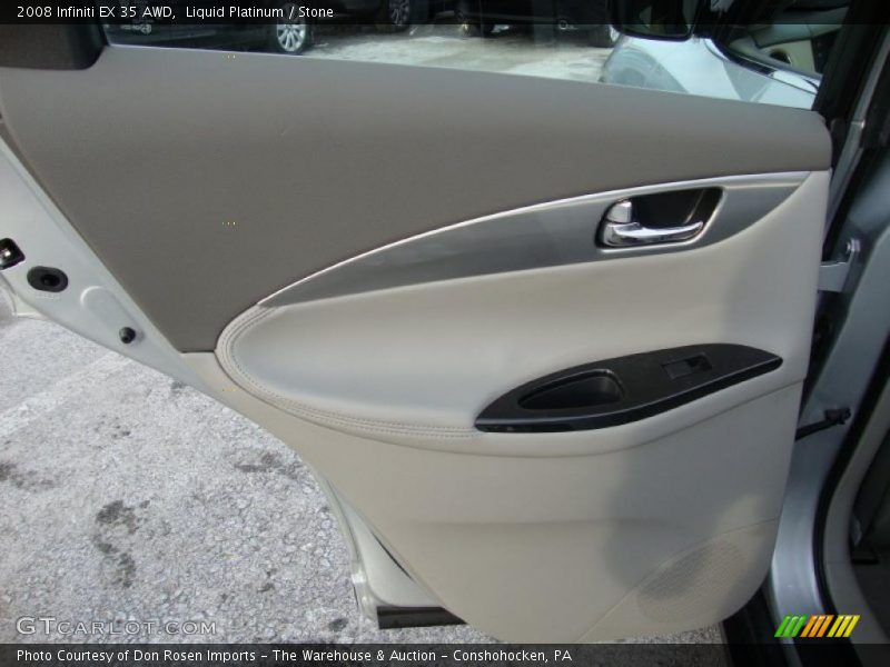 Liquid Platinum / Stone 2008 Infiniti EX 35 AWD